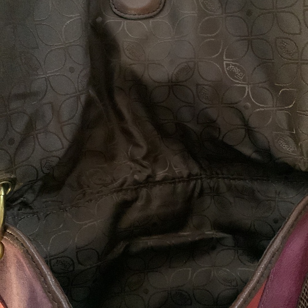 Fossil Multi Color Leather Purse - image 3